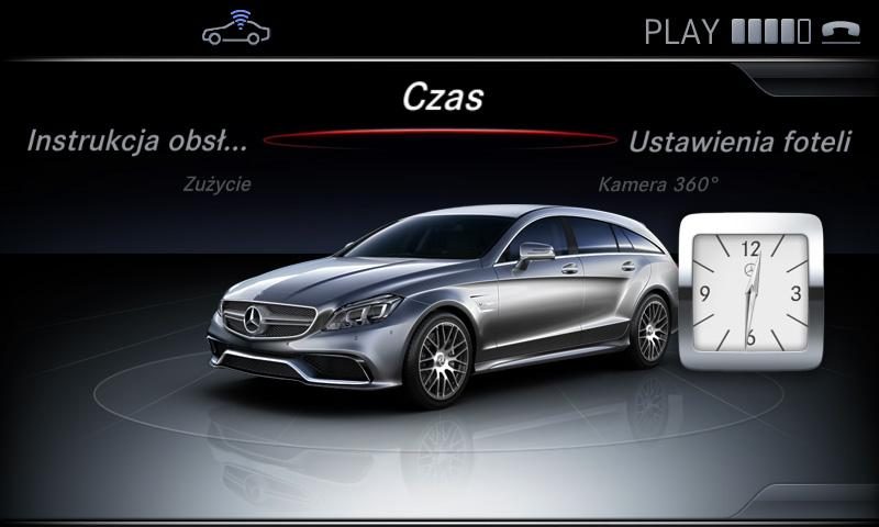 Mercedes NTG5s1 Tłumaczenie nawigacji - Polskie menu